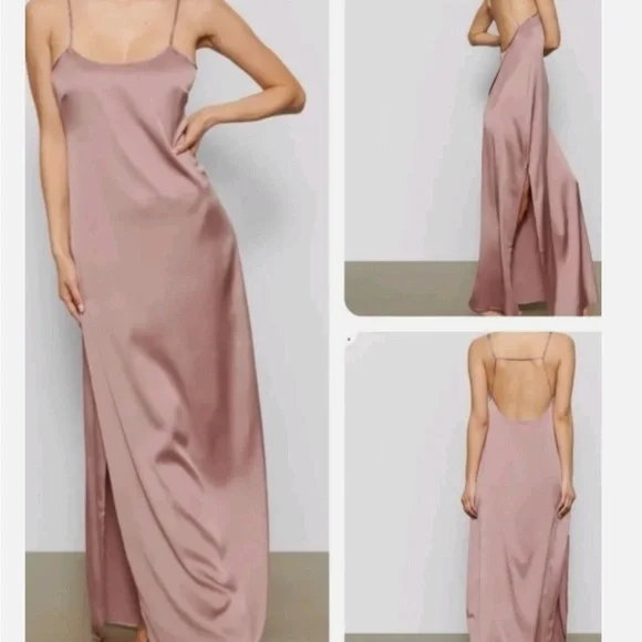 Skims Silk Maxi Slip Dress - Picture 4 of 4